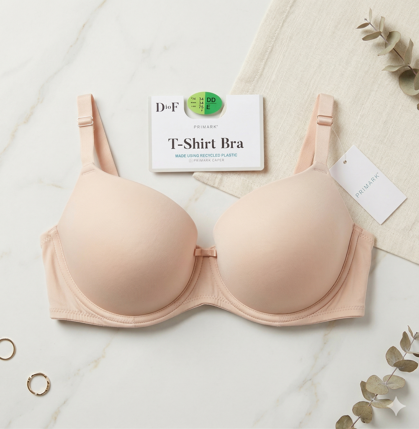 PRIMARK Bra (Brassieres) (Pack of 1 & Pack of 3) SIZE 34-D & 34-DD