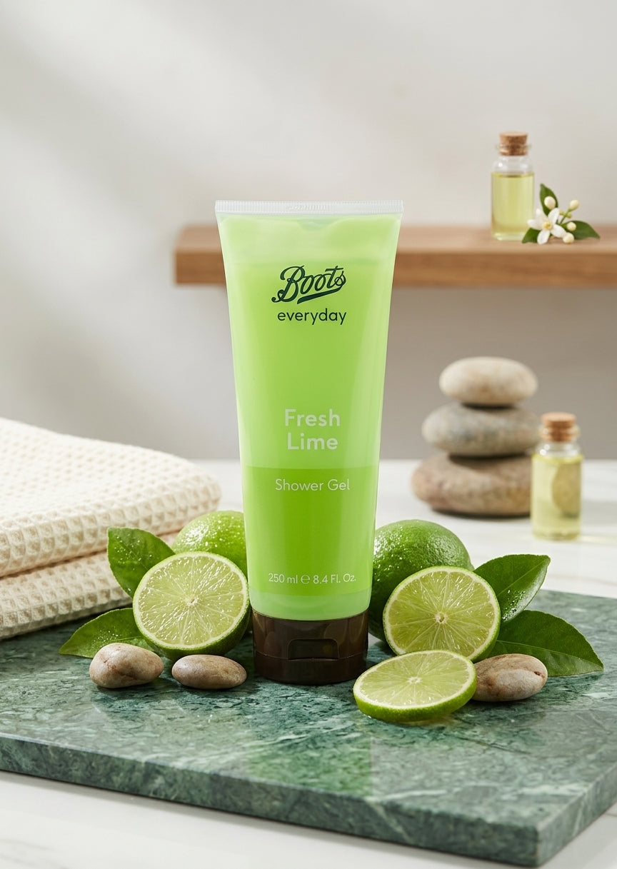 Boots Everyday Fresh Lime Shower Gel 250ml