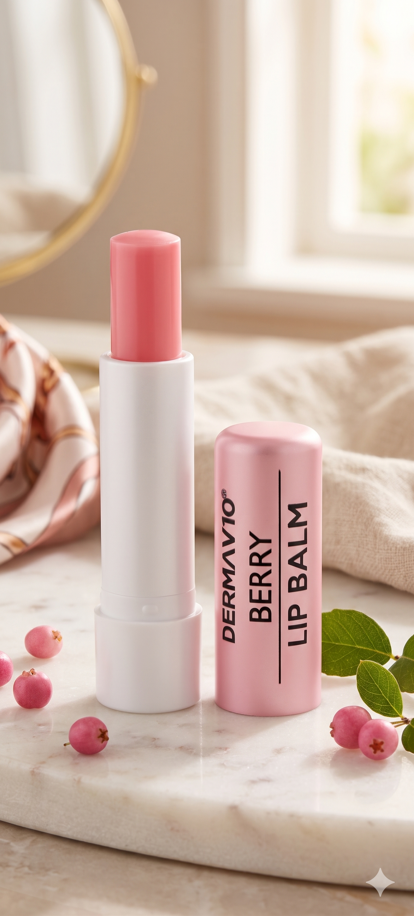 DERMA V10 Berry Lip Balm