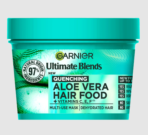 Garnier 3 in 1 Aloe Vera & Coconut Hair Food Mask (Moisturizing) 400ml