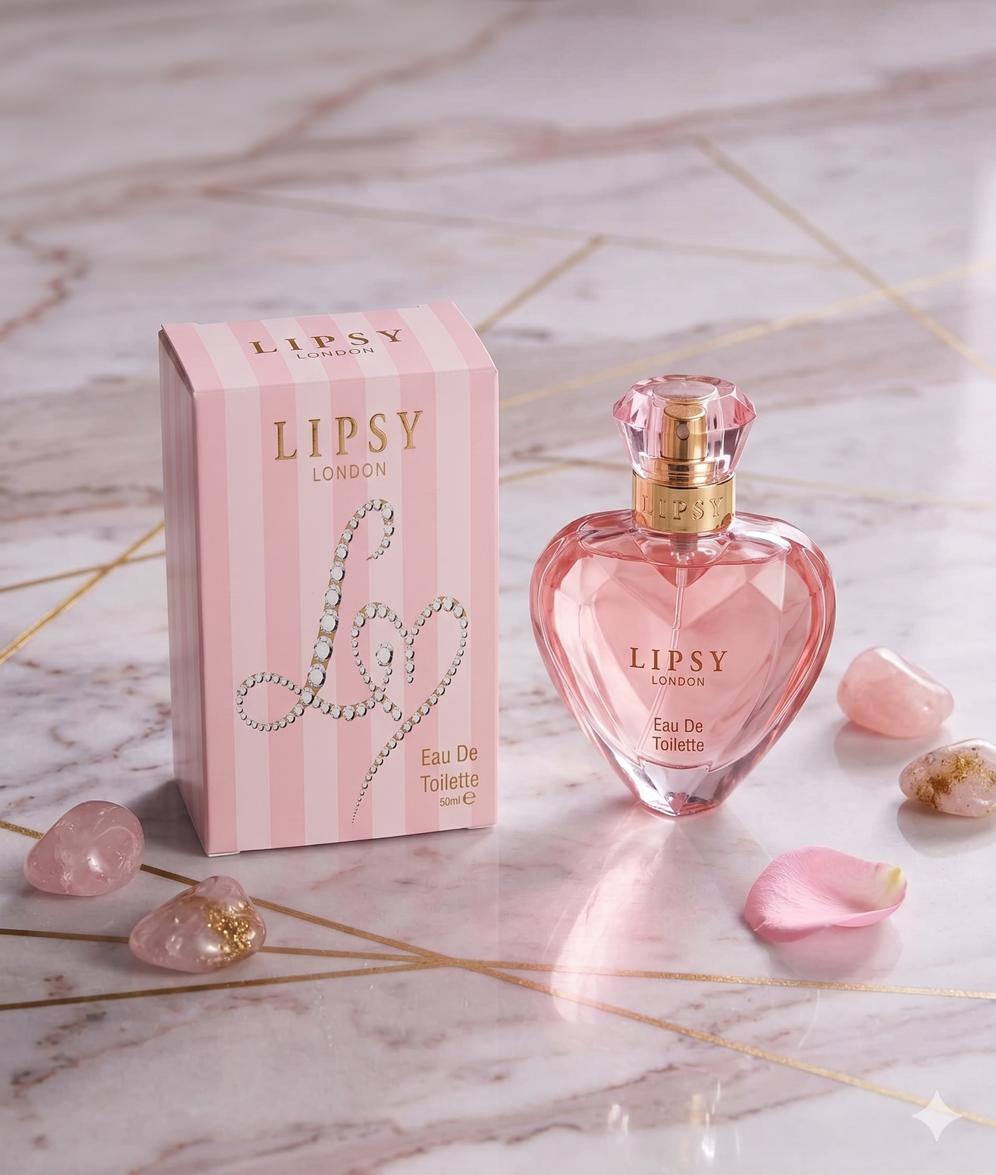 Lipsy London Love Design EAU De Toilette Perfume 50ml