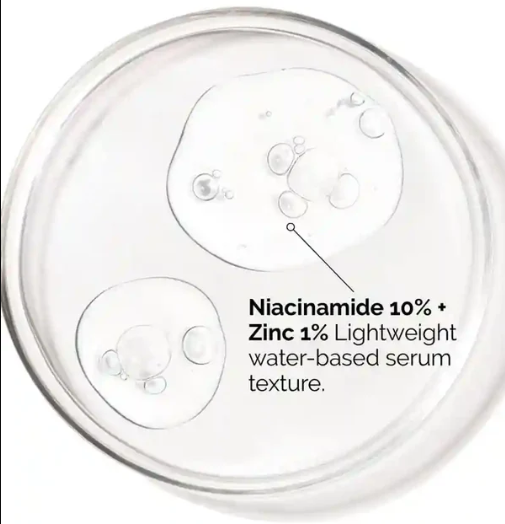 The Ordinary Niacinamide 10% + Zinc 1% (Highly Stable Vitamin & Mineral Blemish Formula) 30ml
