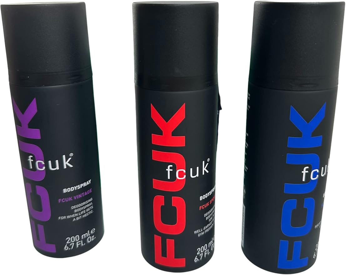 FCUK The body Spray Trio Gift Set