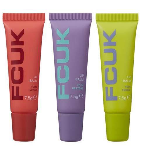 FCUK The Glossy One Lip Balm Trio Gift Set for Her