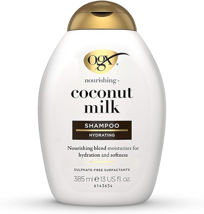 OGX Nourishing+ Coconut Milk pH Balanced Shampoo 385ml
