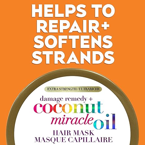 OGX Coconut Miracle Oil Hair Mask for Damaged Hair 168g