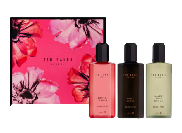 TED BAKER LONDON Body Spray Trio - 3 piece Gift Set for Her