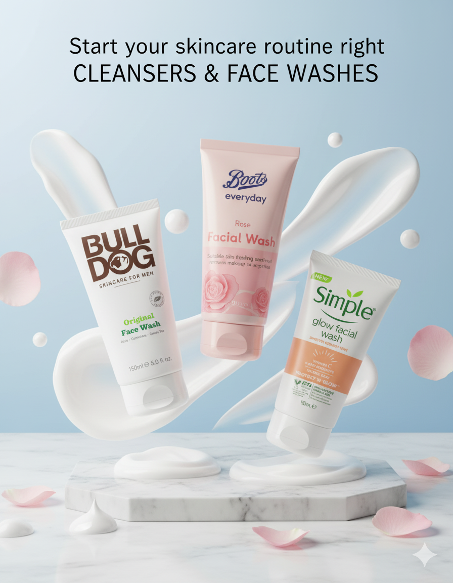 Cleansers & Face Washes