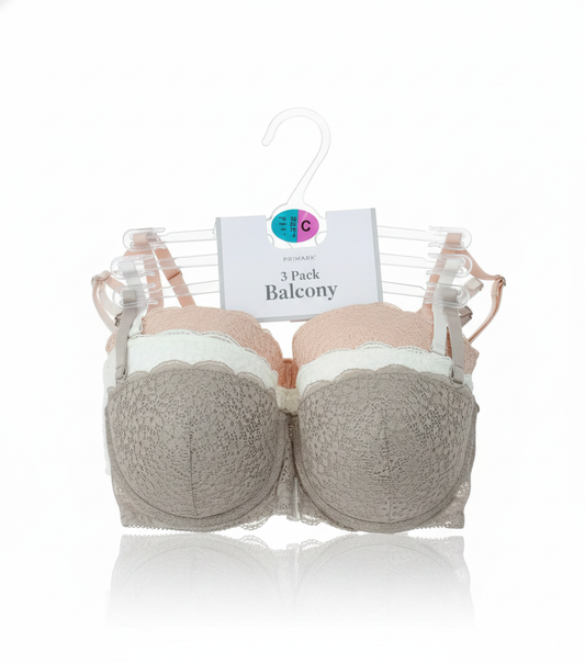 PRIMARK Bra (Brassieres) (Pack of 1 & Pack of 3) SIZE 32-C