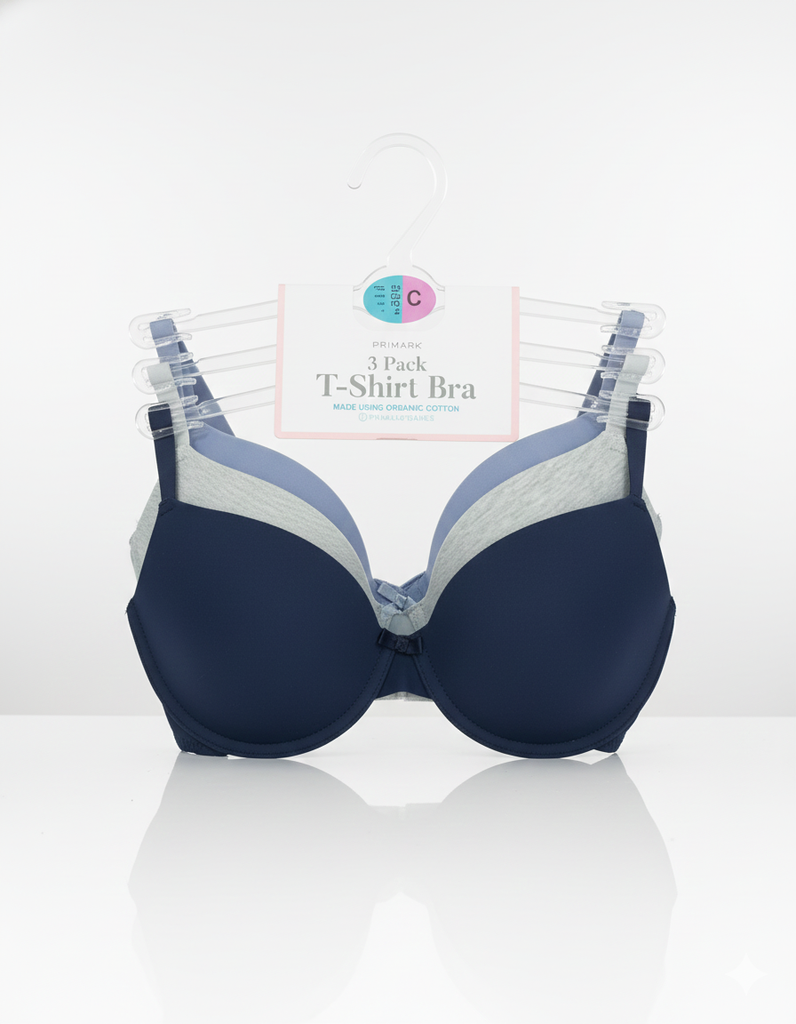 PRIMARK Bra (Brassieres) (Pack of 1 & Pack of 3) SIZE 32-C