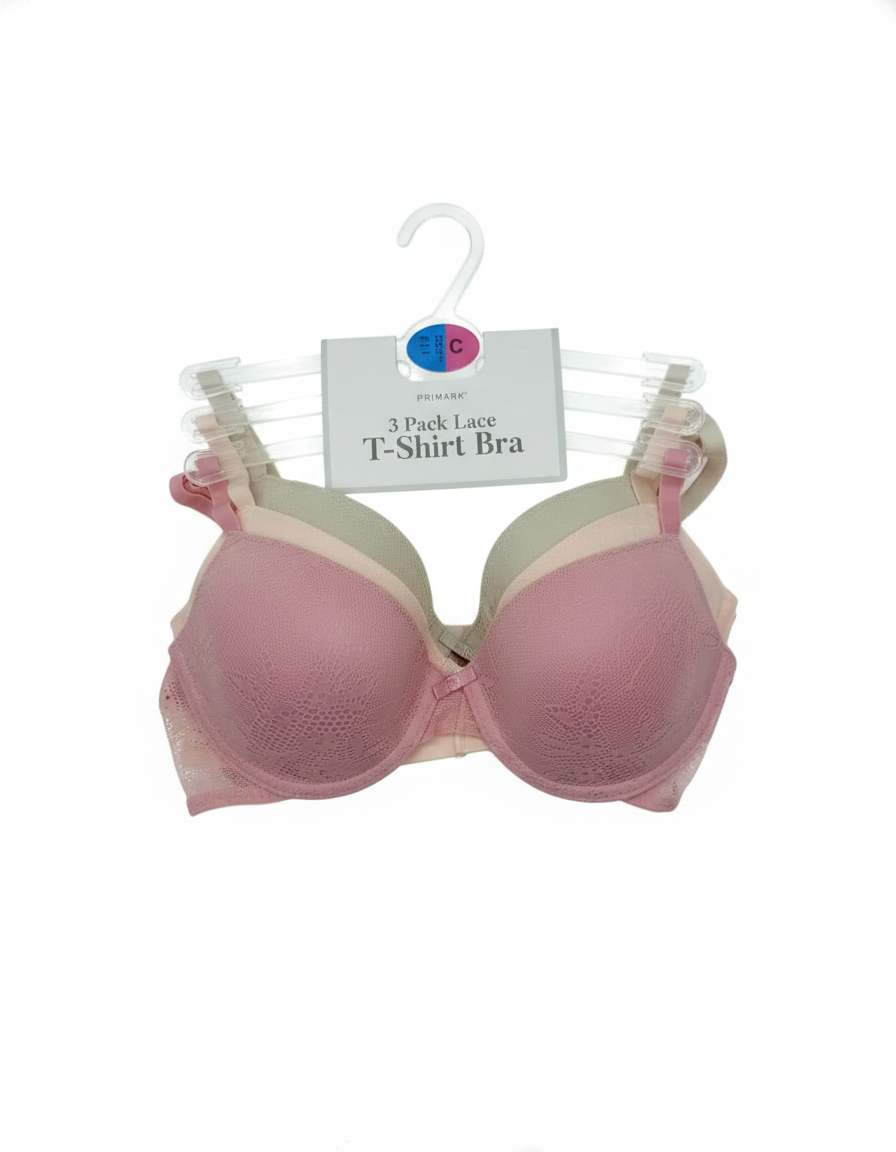 PRIMARK Bra (Brassieres) (Pack of 1 & Pack of 3) SIZE 32-C