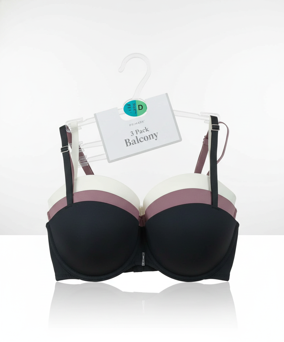 PRIMARK Bra (Brassieres) (Pack of 1 & Pack of 3) SIZE 32-D & 32DD