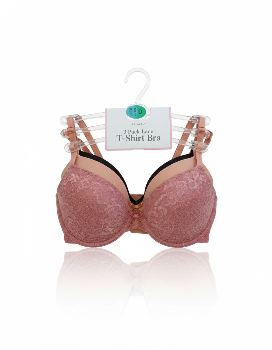 PRIMARK Bra (Brassieres) (Pack of 1 & Pack of 3) SIZE 32-D & 32DD