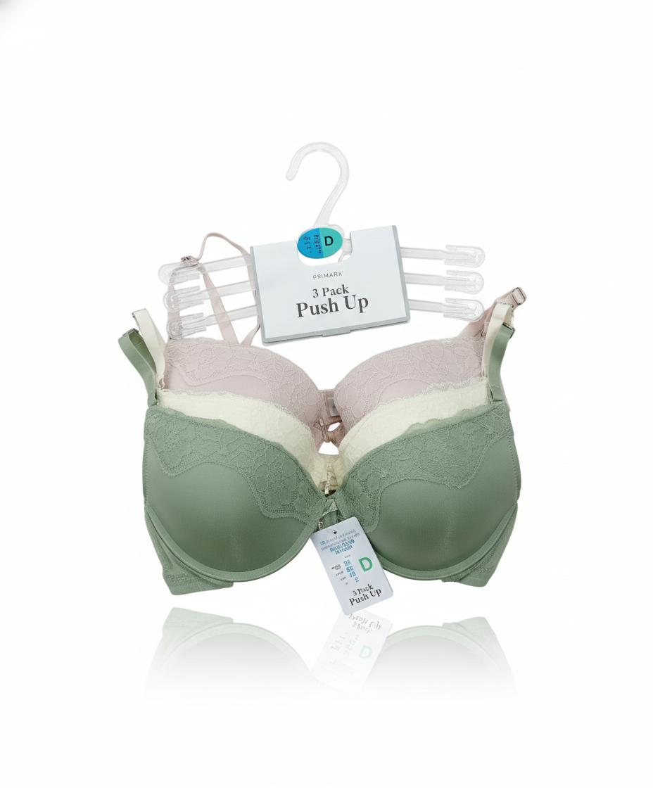PRIMARK Bra (Brassieres) (Pack of 1 & Pack of 3) SIZE 32-D & 32DD