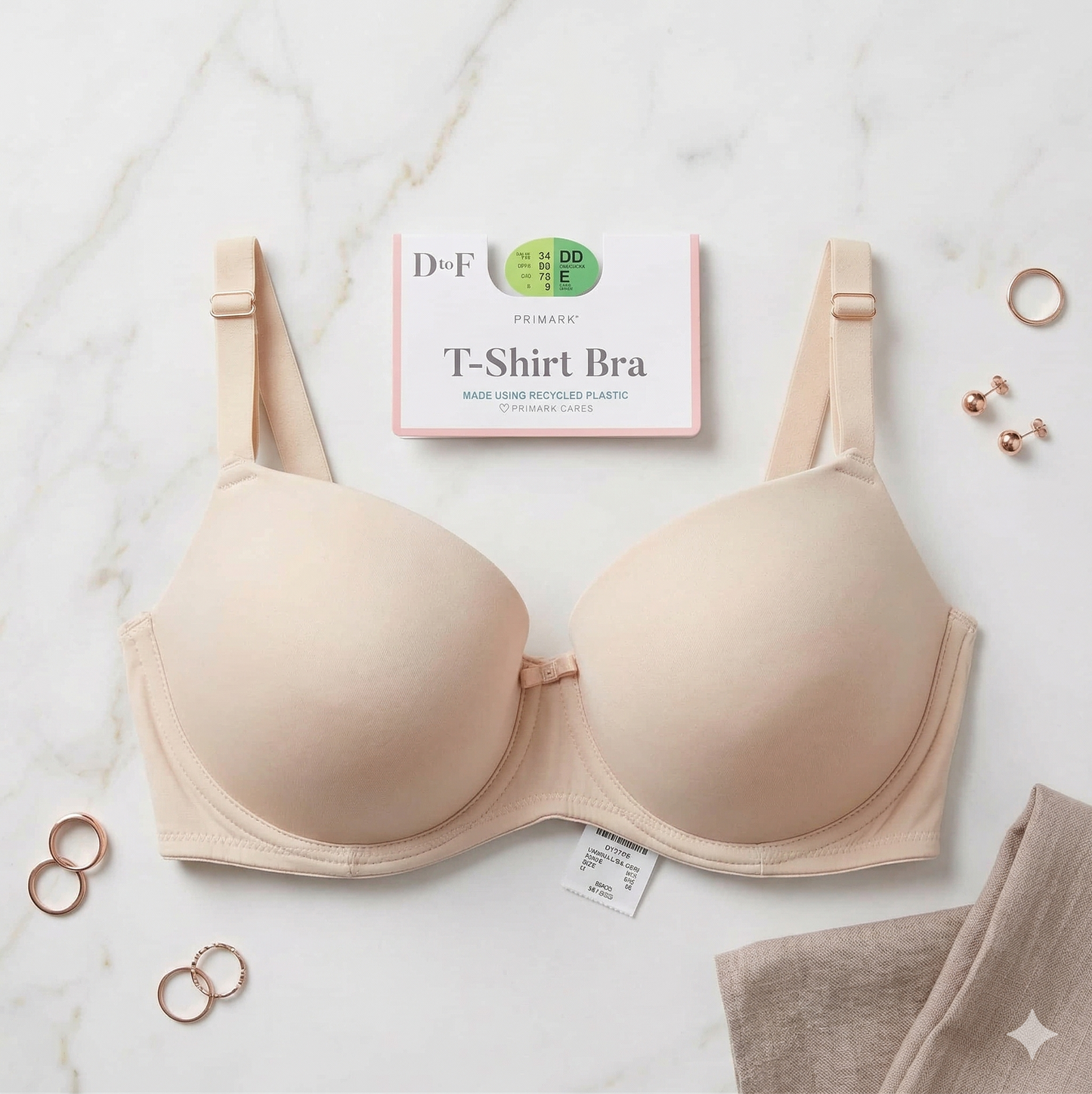 PRIMARK Bra (Brassieres) (Pack of 1 & Pack of 3) SIZE 34-D & 34-DD