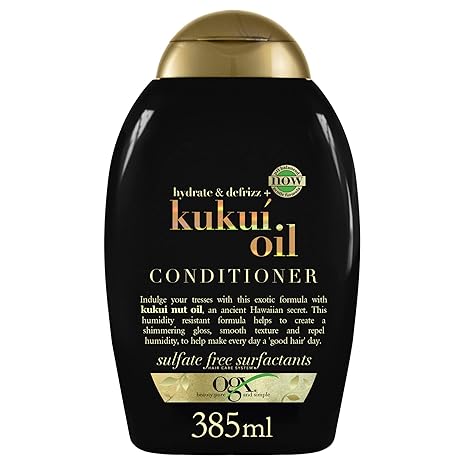 OGX Hydrate & DE frizz + Kukui Oil Conditioner 385ml