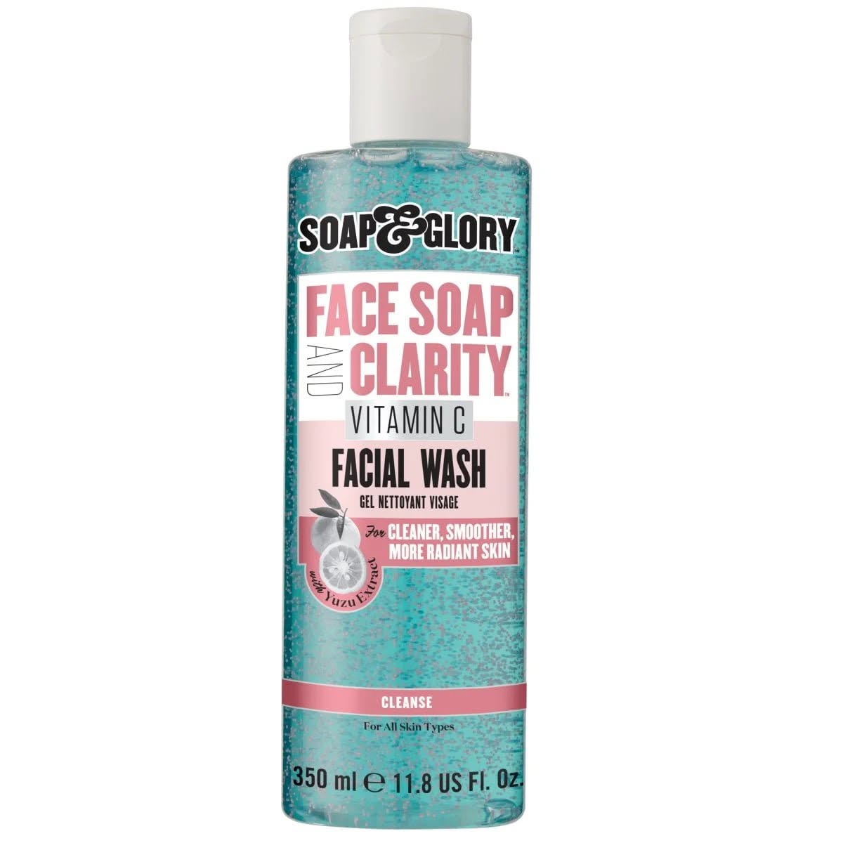 Soap & Glory Face Soap & Clarity Facial Wash with Vitamin C 350ml