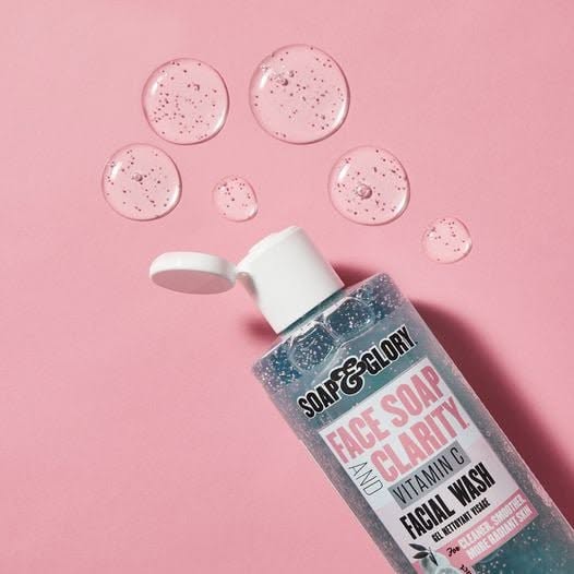 Soap & Glory Face Soap & Clarity Facial Wash with Vitamin C 350ml