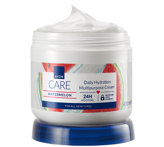 AVON Care Daily Hydration Multipurpose Cream (Watermelon) 400ml