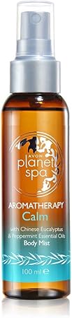 AVON Planet Spa Aromatherapy Calm Body Mist Spray (Eucalyptus & Peppermint) 100ml