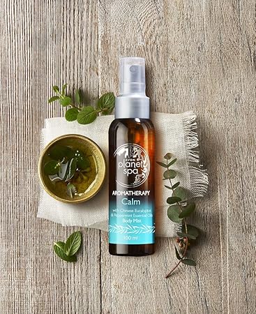 AVON Planet Spa Aromatherapy Calm Body Mist Spray (Eucalyptus & Peppermint) 100ml