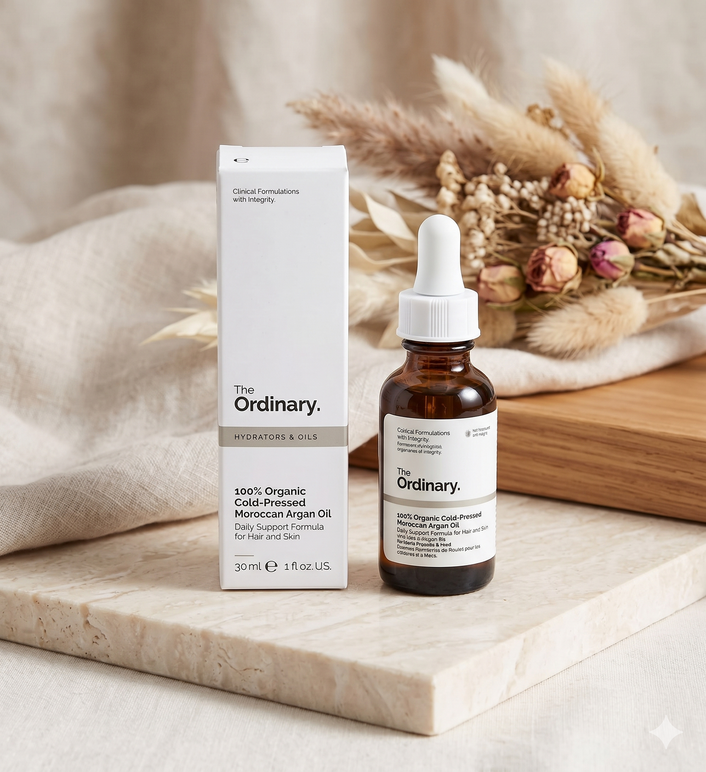 The Ordinary 100% Organic Cold-Pressed Moroccan Argan oil 30ml