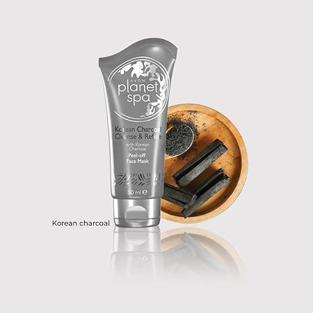 AVON Planet Spa Korean Charcoal Cleanse & Refine Peel-off Face Mask 50 ml