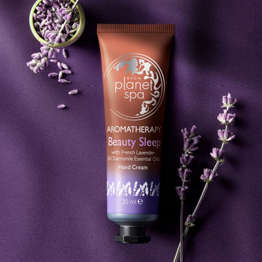 AVON Planet Spa Aromatherapy (BEAUTY SLEEP) Hand Cream Lavender & Chamomile 30ml