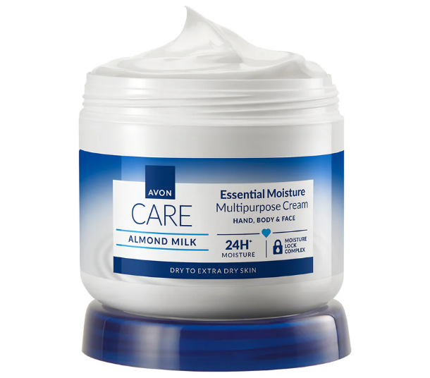 AVON Care Essential Moisturizer Multi Purpose Cream (With Almond Milk) 400ml