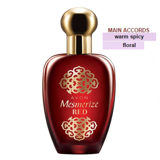 AVON Mesmerize Red Eau de Toilette Spray for Her 50ml