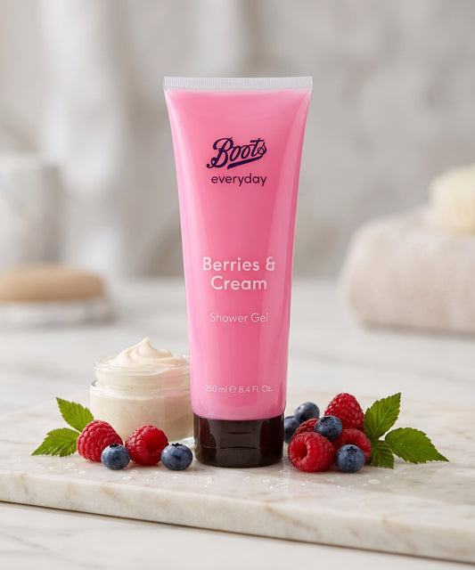 Boots Everyday Berries & Cream Shower Gel 250ml