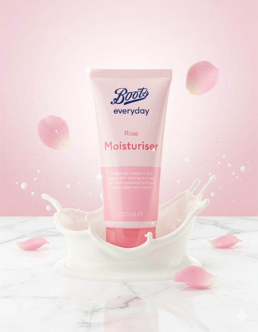 Boots Rose Moisturizing Cream 100ml