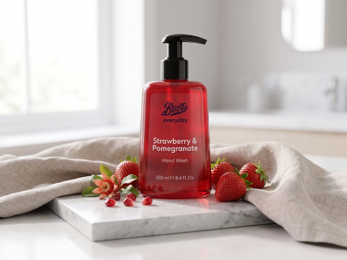 Boots Everyday Strawberries & Pomegranate Hand Wash 250ml
