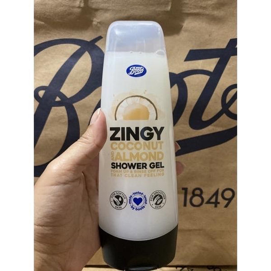 Boots Zingy Coconut And Almond Shower Gel 250ml