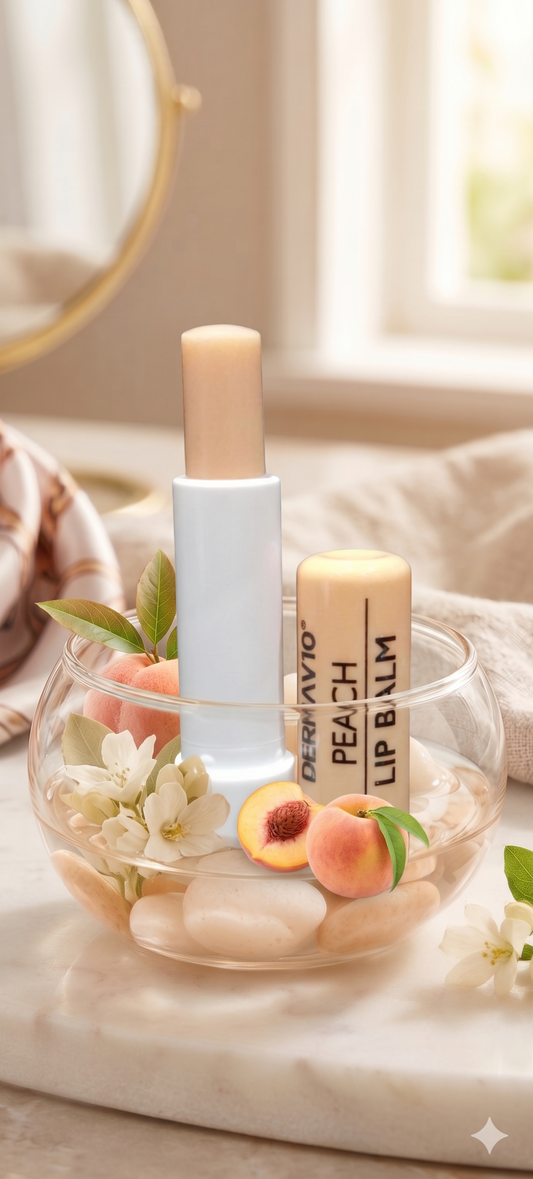 Derma V10 Peach Lip Balm