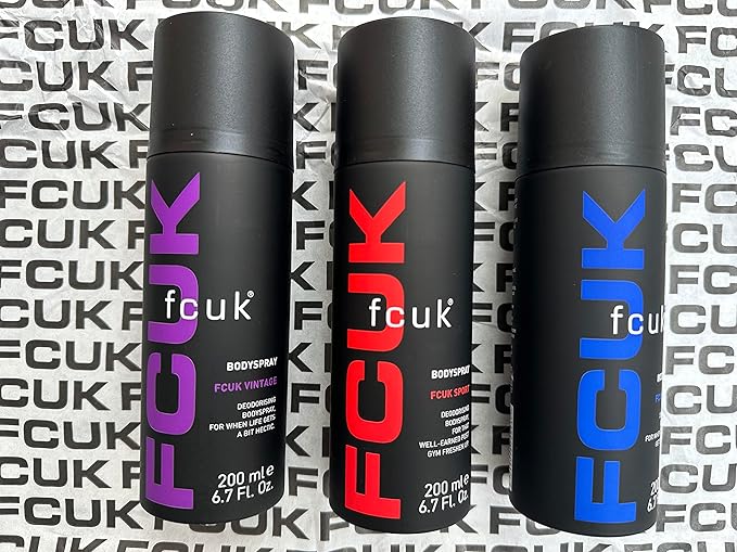 FCUK The body Spray Trio Gift Set