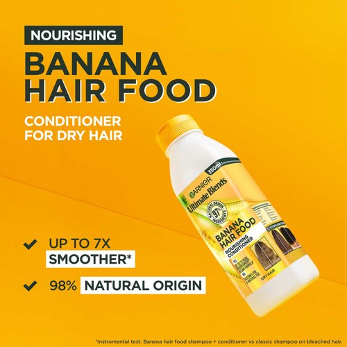 Garnier Nourishing Hair Food Banana & Coconut Conditioner for Dry Hair 350ml