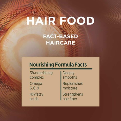Garnier Smoothing Hair Food Coconut & Macadamia Shampoo for Frizzy & Unruly Hair 350ml