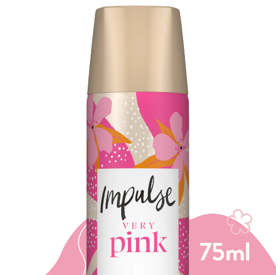 Impulse Very Pink Body Spray 75ml