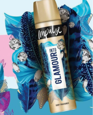 Impulse Into Glamour Body Spray 75ml