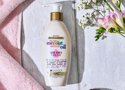OGX Coconut Miracle Oil Leave Air-Dry Hair Cream, 177ml