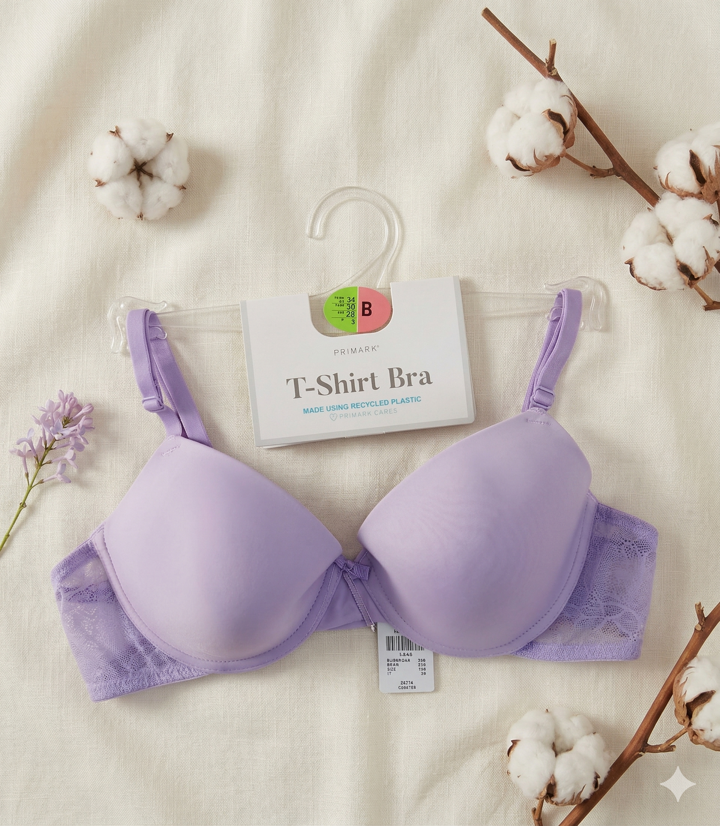 PRIMARK Bra (Brassieres) (Pack of 1, Pack of 2 and Pack of 3) SIZE 34-B