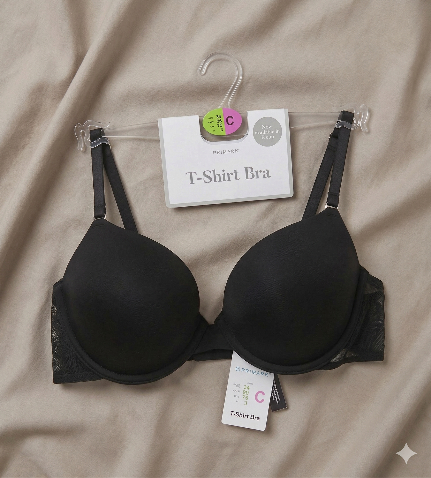 PRIMARK Bra (Brassieres) (Pack of 1 & Pack of 3) SIZE 34-C