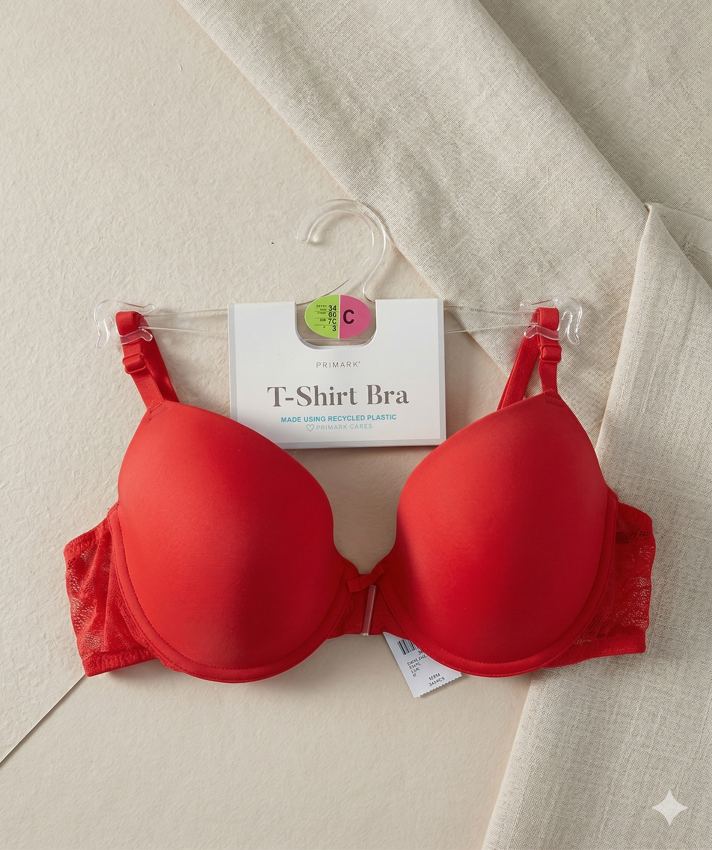 PRIMARK Bra (Brassieres) (Pack of 1 & Pack of 3) SIZE 34-C