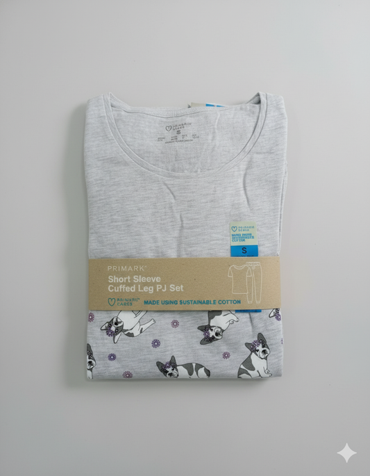 PRIMARK Short Sleeve Pyjama Sets (PJ Set) SIZE (Small)