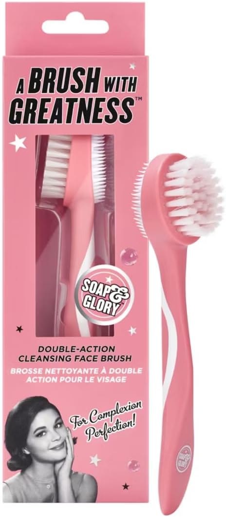 Soap & Glory A BRUSH WITH GREATNESS Double Action Cleansing Face Brush