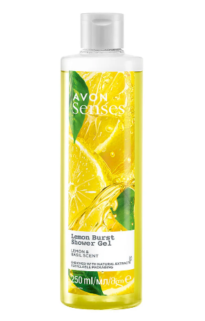 AVON Senses Lemon Burst Shower Gel 250ml