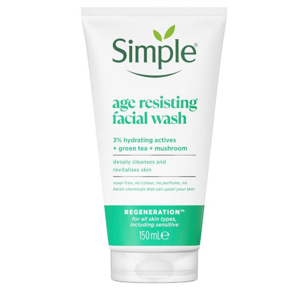 SIMPLE Regeneration Age Resisting Facial Wash 150 ml