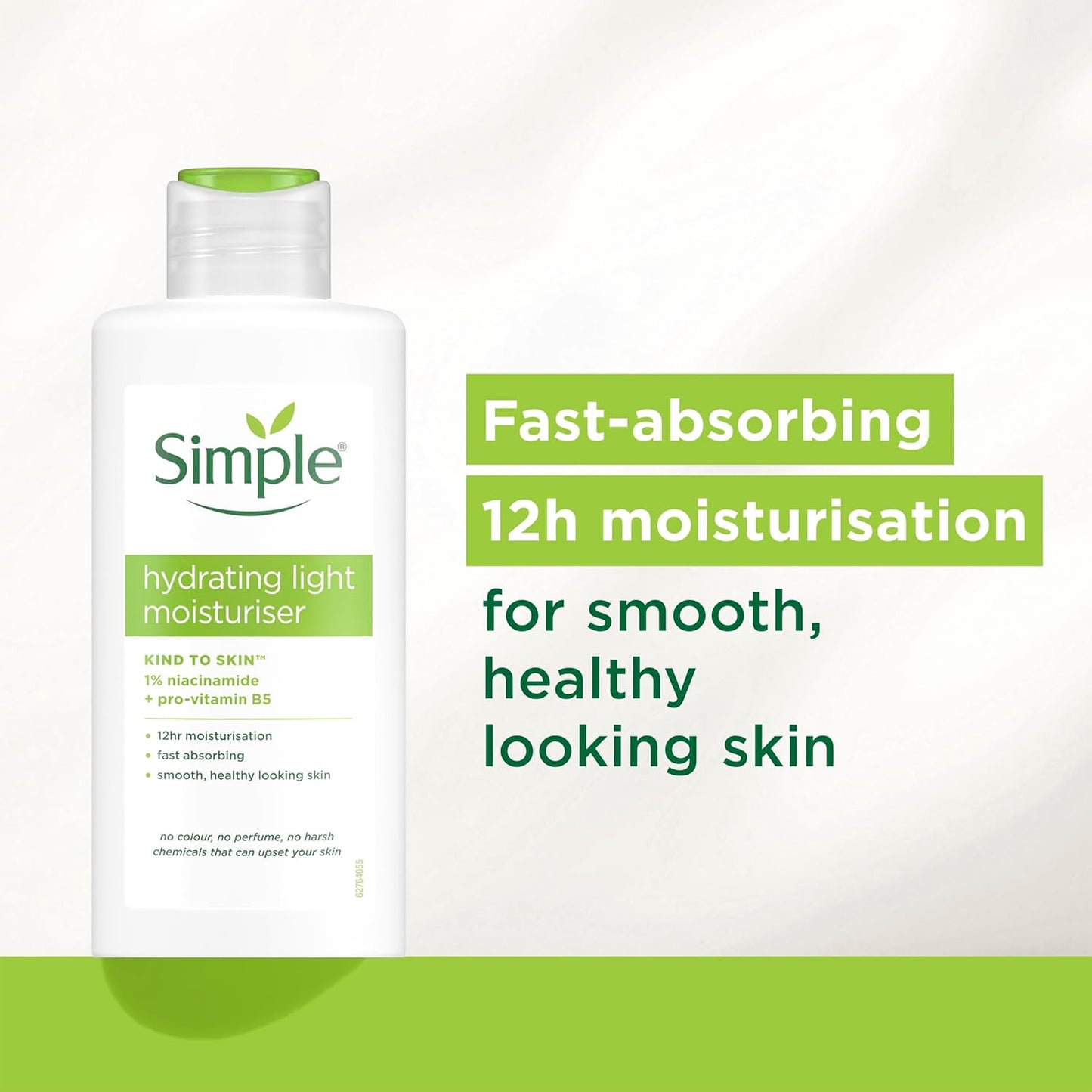 SIMPLE Kind to Skin Hydrating Light Moisture with 1% Niacinamide + Pro Vitamin B5 125ml
