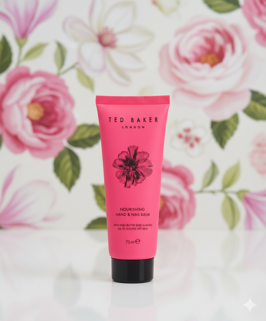TED BAKER LONDON Nourishing Hand and Nail Balm with Shea Butter & Almond Oil 75ml